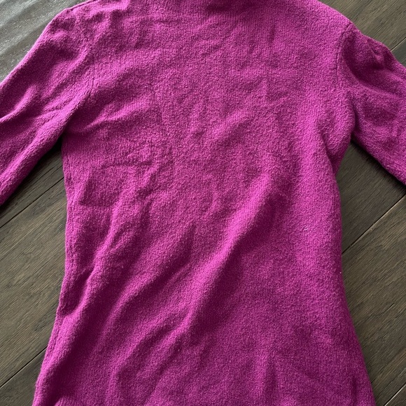 Aritzia Wilfred Purple Fitted Long Sleeve Blouse - Picture 2 of 5